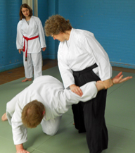 Teaching Aikido at Reading
                                      and Whitton